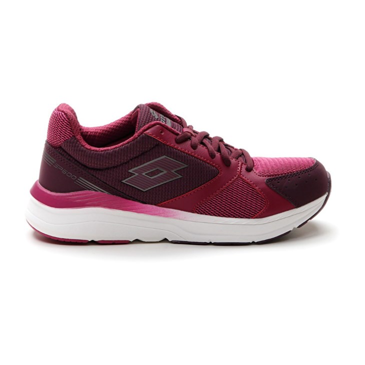 Zapatillas Running Lotto Speedride 600 Xii W Mujer Rojas Oscuro | QV162366B5