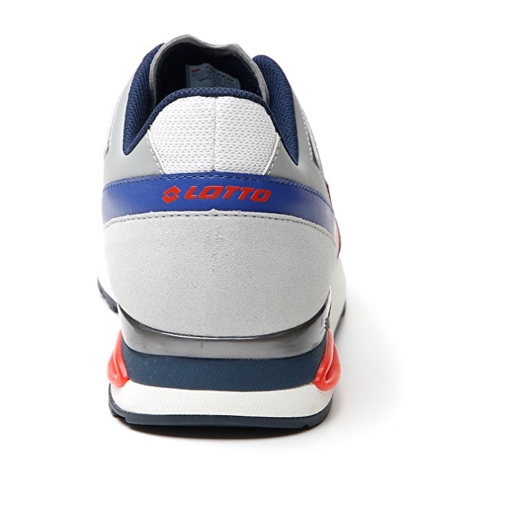 Zapatillas Running Lotto Synpulse '93 II AMF Hombre Blancas Azules Rojas | DM213541Y5