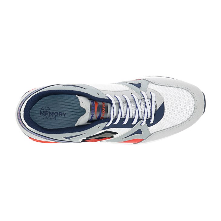 Zapatillas Running Lotto Synpulse '93 II AMF Hombre Blancas Azules Rojas | DM213541Y5