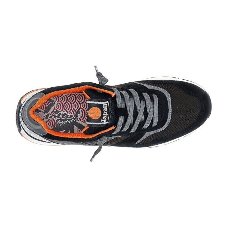 Zapatillas Running Lotto Tokyo Ginza Hombre Negras Marrones | PV822952I6