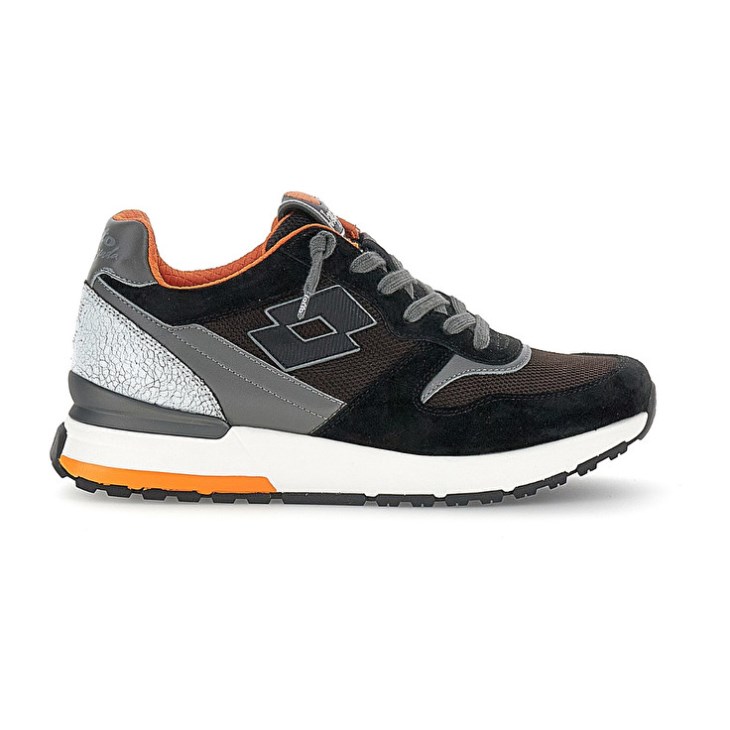 Zapatillas Running Lotto Tokyo Ginza Hombre Negras Marrones | PV822952I6