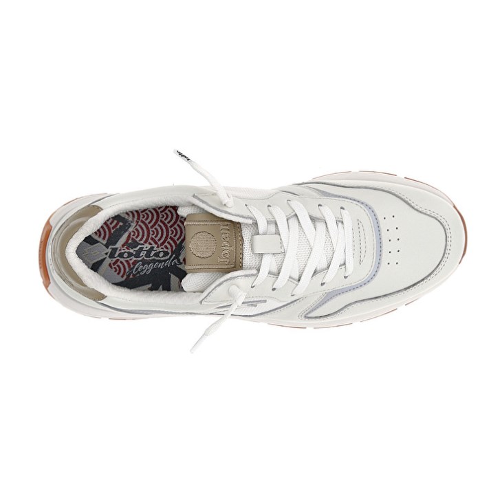 Zapatillas Running Lotto Tokyo Ginza White Hombre Blancas | UM383468T2