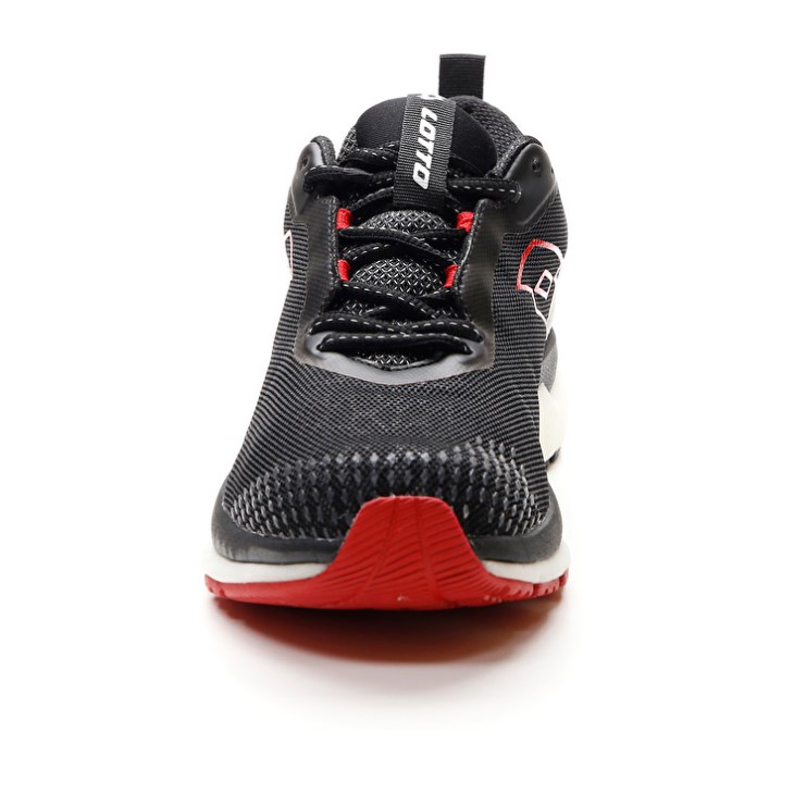 Zapatillas Running Lotto Volata Hyperpulse 100 Hombre Negras Rojas | DM825702O0