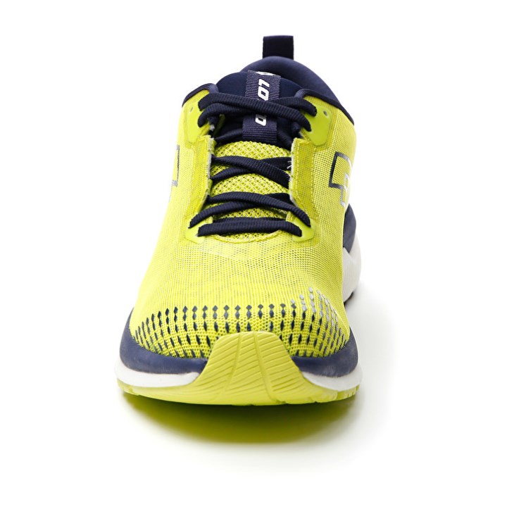 Zapatillas Running Lotto Volata Hyperpulse 100 Hombre Verde Azul Marino Azules | KT030023F8