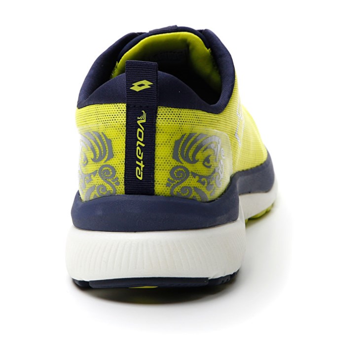Zapatillas Running Lotto Volata Hyperpulse 100 Hombre Verde Azul Marino Azules | KT030023F8