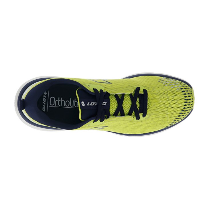 Zapatillas Running Lotto Volata Hyperpulse 100 Hombre Verde Azul Marino Azules | KT030023F8
