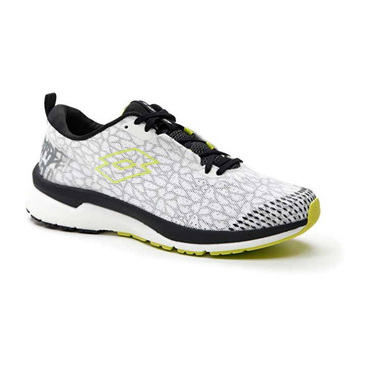 Zapatillas Running Lotto Volata Hyperpulse 100 Hombre Blancas Verde | KT493409O0