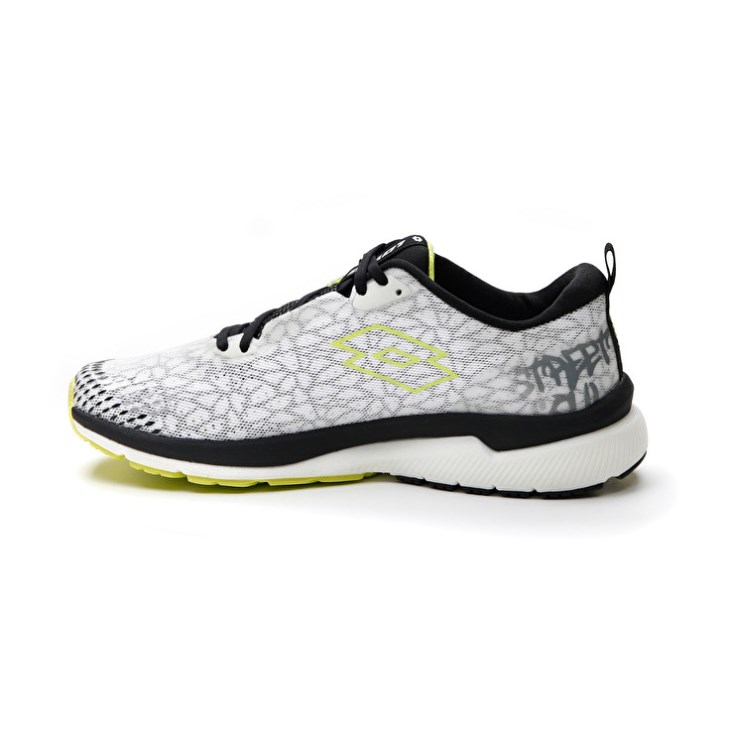Zapatillas Running Lotto Volata Hyperpulse 100 Hombre Blancas Verde | KT493409O0