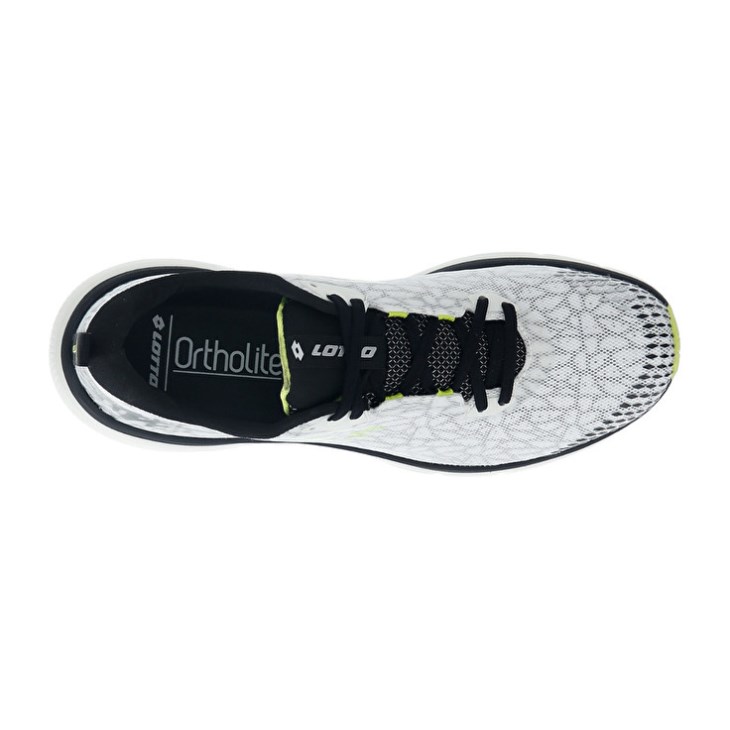Zapatillas Running Lotto Volata Hyperpulse 100 Hombre Blancas Verde | KT493409O0