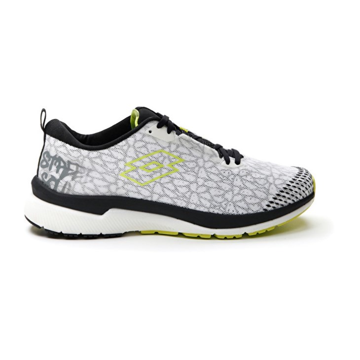 Zapatillas Running Lotto Volata Hyperpulse 100 Hombre Blancas Verde | KT493409O0