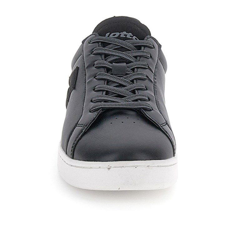 Zapatillas Tenis Lotto 1973 AMF Evo VII Hombre Negras | DE246024B1