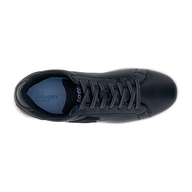 Zapatillas Tenis Lotto 1973 AMF Evo VII Hombre Negras | DE246024B1