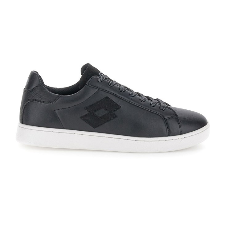 Zapatillas Tenis Lotto 1973 AMF Evo VII Hombre Negras | DE246024B1
