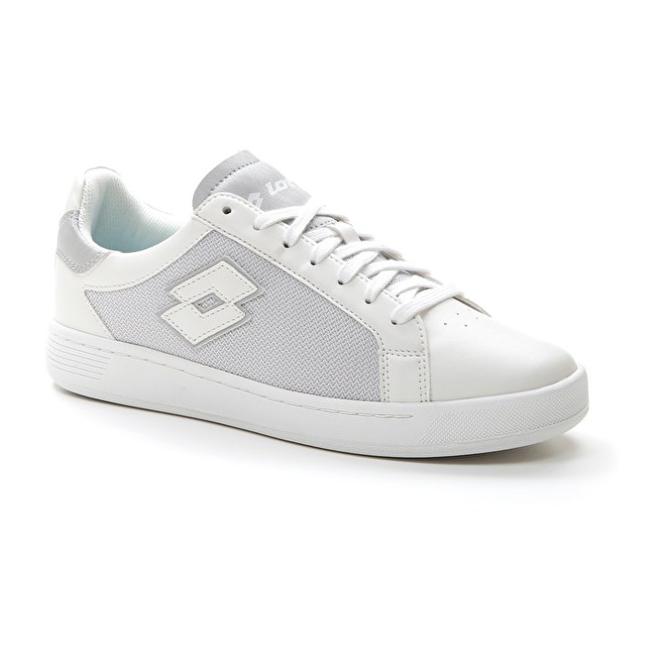 Zapatillas Tenis Lotto 1973 AMF Evo VI NET W Mujer Blancas Gris | WL022852P8