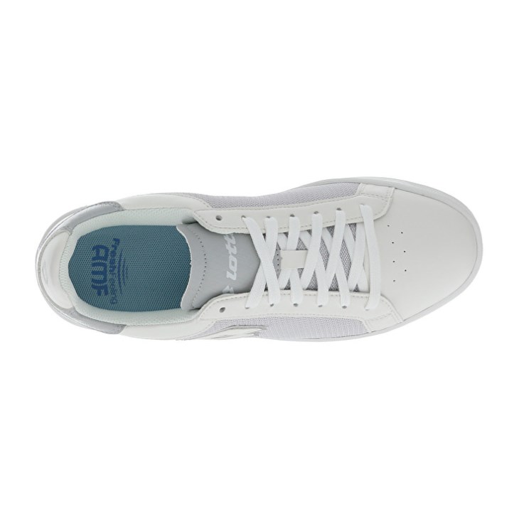 Zapatillas Tenis Lotto 1973 AMF Evo VI NET W Mujer Blancas Gris | WL022852P8