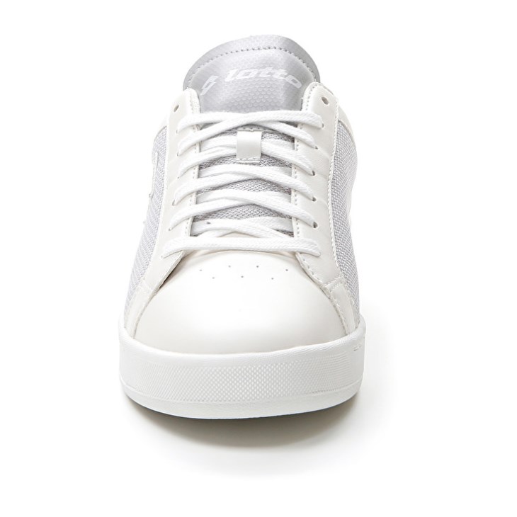 Zapatillas Tenis Lotto 1973 AMF Evo VI NET Hombre Blancas Gris | AT355345K8