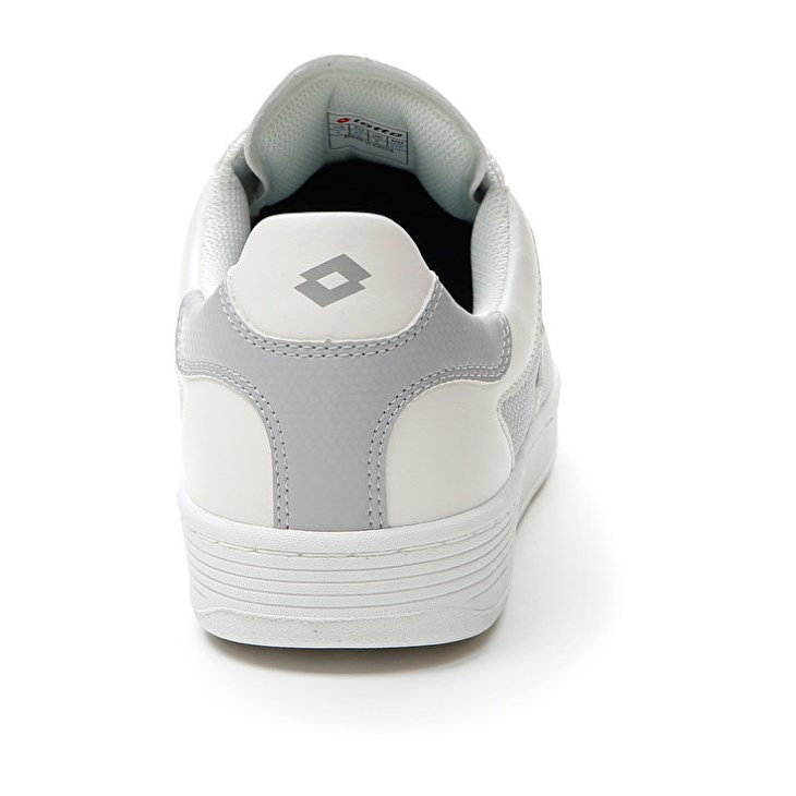 Zapatillas Tenis Lotto 1973 AMF Evo VI NET Hombre Blancas Gris | AT355345K8