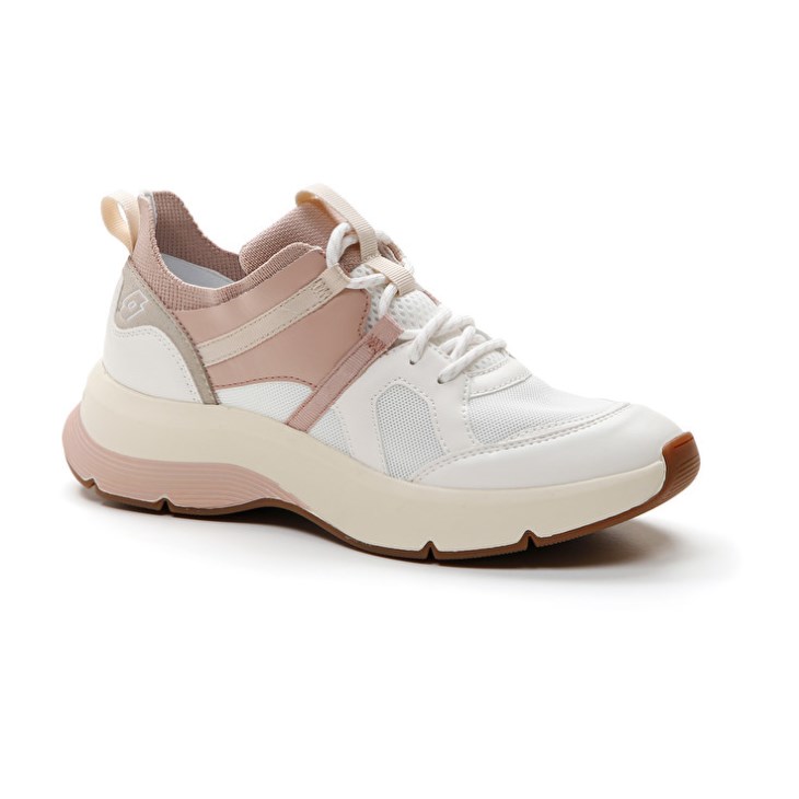 Zapatillas Tenis Lotto Antares 1 AMF W Mujer Blancas Rosas | QK377227A5