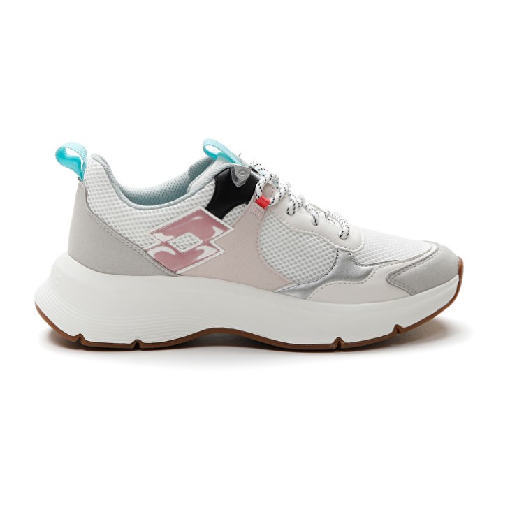 Zapatillas Tenis Lotto Antares AMF W Mujer Blancas Gris | RC563776J0