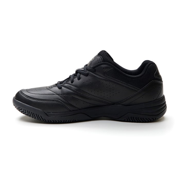 Zapatillas Tenis Lotto Court Logo AMF XIX Hombre Negras | BV978117N6