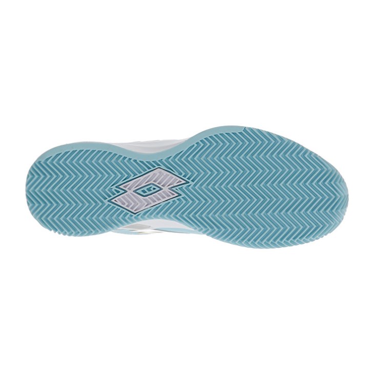 Zapatillas Tenis Lotto Mirage 100 CLY W Mujer Blancas Amarillo Azules | EN451585H0