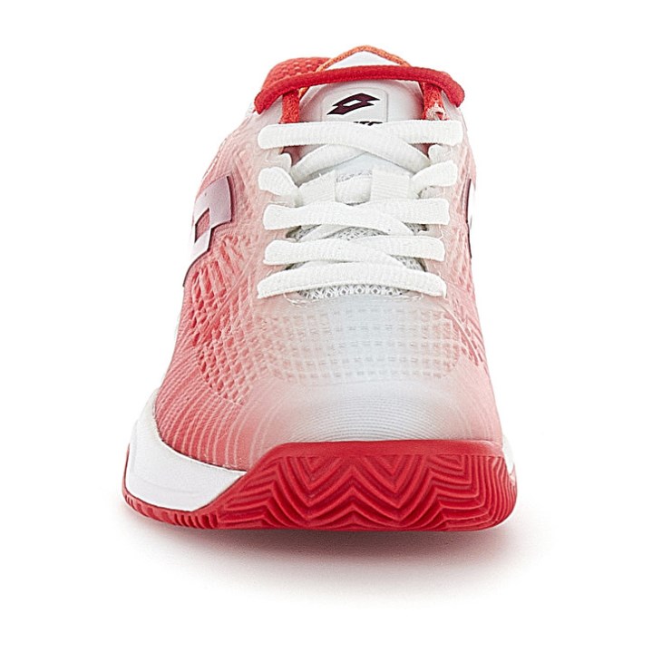 Zapatillas Tenis Lotto Mirage 100 II CLY W Mujer Blancas Rojas | WE297809O5