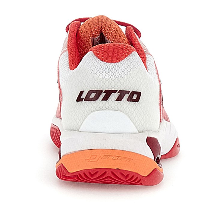 Zapatillas Tenis Lotto Mirage 100 II CLY W Mujer Blancas Rojas | WE297809O5