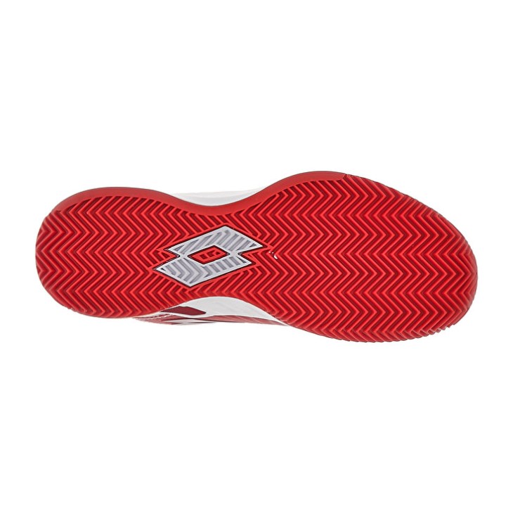 Zapatillas Tenis Lotto Mirage 100 II CLY W Mujer Blancas Rojas | WE297809O5