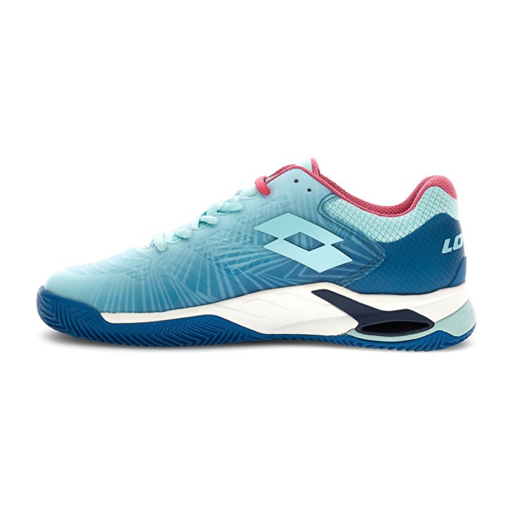 Zapatillas Tenis Lotto Mirage 100 II CLY W Mujer Azules Azules Rosas | FF526972N7