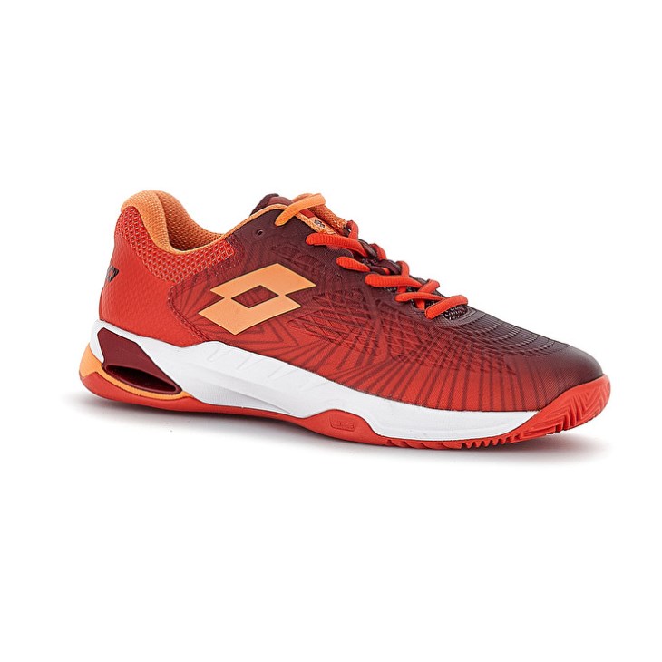 Zapatillas Tenis Lotto Mirage 100 II CLY Hombre Rojas Rojas | QK968696B9