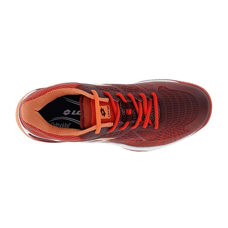 Zapatillas Tenis Lotto Mirage 100 II CLY Hombre Rojas Rojas | QK968696B9