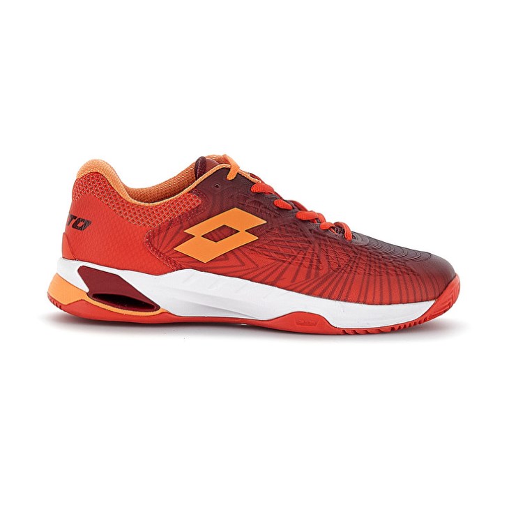 Zapatillas Tenis Lotto Mirage 100 II CLY Hombre Rojas Rojas | QK968696B9