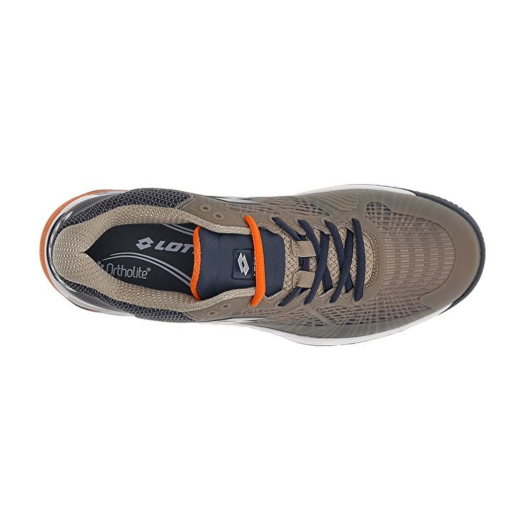 Zapatillas Tenis Lotto Mirage 100 II CLY Hombre Marrones | SE413901S8
