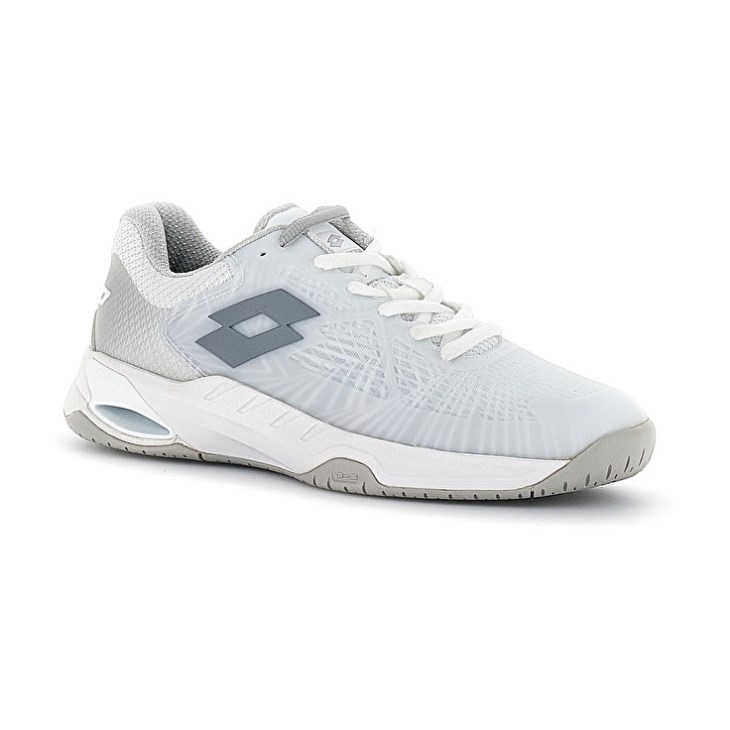 Zapatillas Tenis Lotto Mirage 100 II SPD W Mujer Blancas Gris | WB525692N1