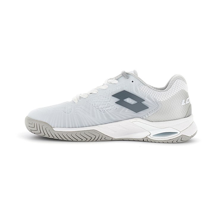 Zapatillas Tenis Lotto Mirage 100 II SPD W Mujer Blancas Gris | WB525692N1