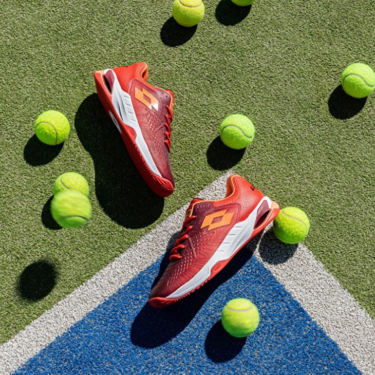 Zapatillas Tenis Lotto Mirage 100 II SPD Hombre Rojas Rojas | CR774837W3