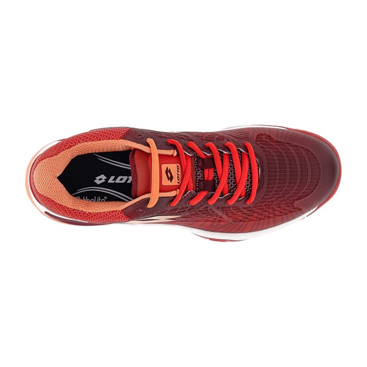 Zapatillas Tenis Lotto Mirage 100 II SPD Hombre Rojas Rojas | CR774837W3