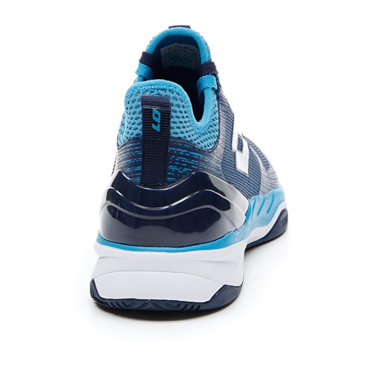 Zapatillas Tenis Lotto Mirage 200 CLY Hombre Azul Marino Azules Blancas Azules | ZE171997A8