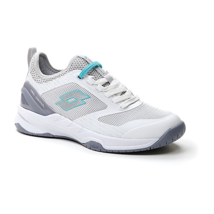 Zapatillas Tenis Lotto Mirage 200 SPD W Mujer Blancas Gris | WO009680B1