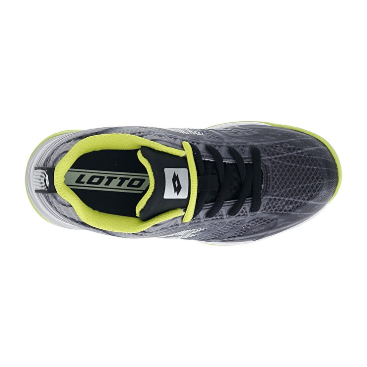 Zapatillas Tenis Lotto Mirage 300 ALR JR Niños Negras Blancas Verde | OD227962R2