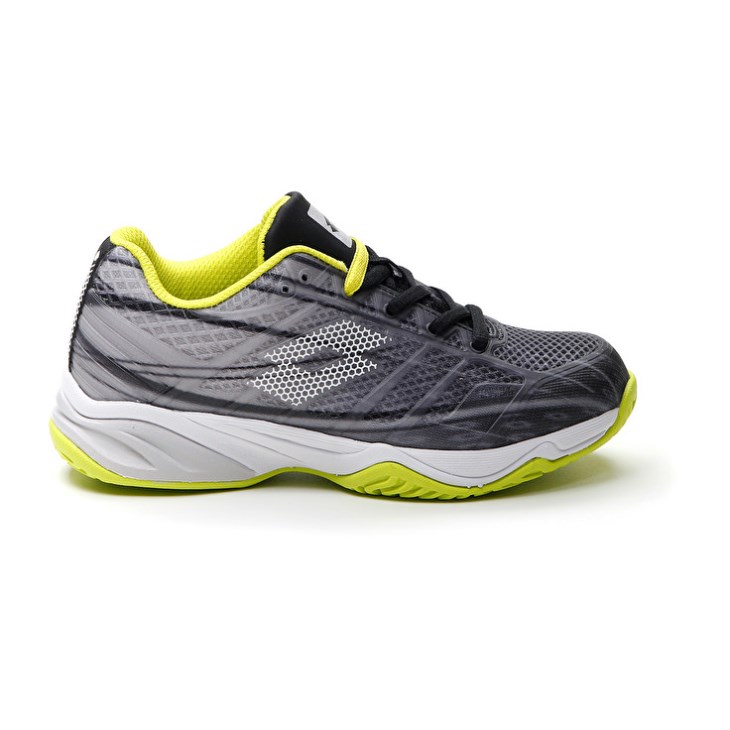 Zapatillas Tenis Lotto Mirage 300 ALR JR Niños Negras Blancas Verde | OD227962R2