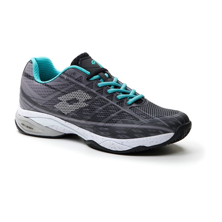 Zapatillas Tenis Lotto Mirage 300 CLY Hombre Negras Blancas Verde | RS494089Q8