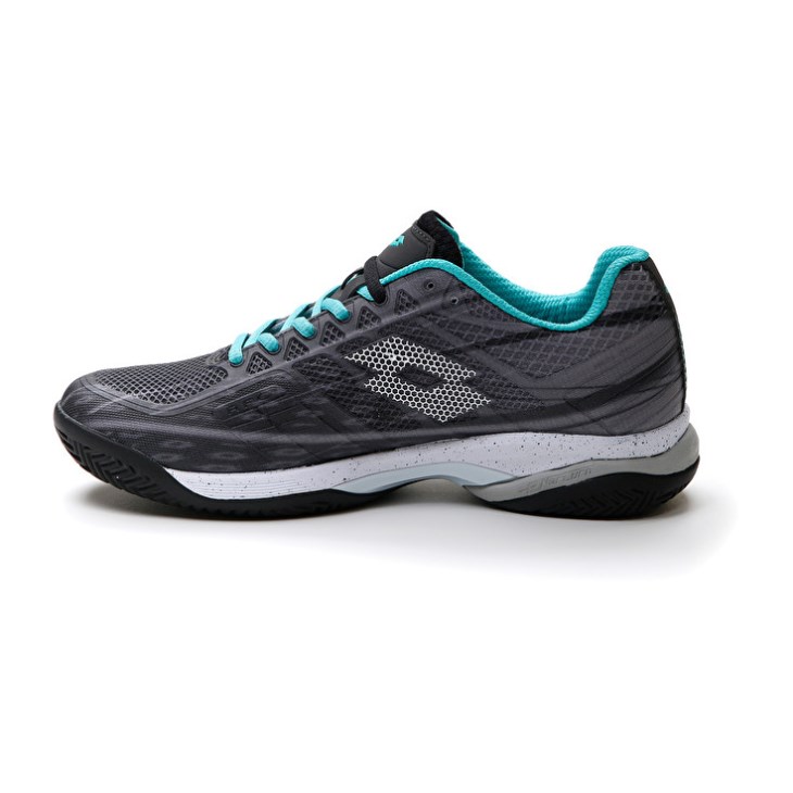 Zapatillas Tenis Lotto Mirage 300 CLY Hombre Negras Blancas Verde | RS494089Q8