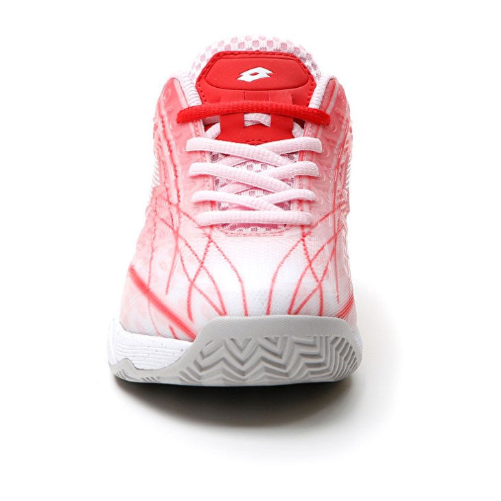 Zapatillas Tenis Lotto Mirage 300 CLY W Mujer Rosas Blancas Rojas | RW842044W2