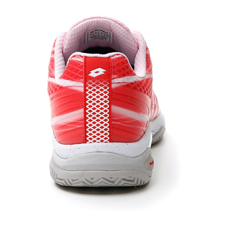 Zapatillas Tenis Lotto Mirage 300 CLY W Mujer Rosas Blancas Rojas | RW842044W2