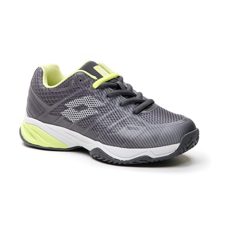 Zapatillas Tenis Lotto Mirage 300 III ALR JR Niños Gris Oscuro Blancas Verde | YI087298L6
