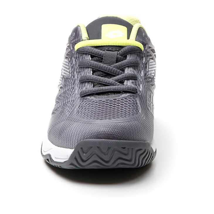 Zapatillas Tenis Lotto Mirage 300 III ALR JR Niños Gris Oscuro Blancas Verde | YI087298L6