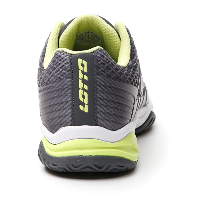 Zapatillas Tenis Lotto Mirage 300 III ALR JR Niños Gris Oscuro Blancas Verde | YI087298L6