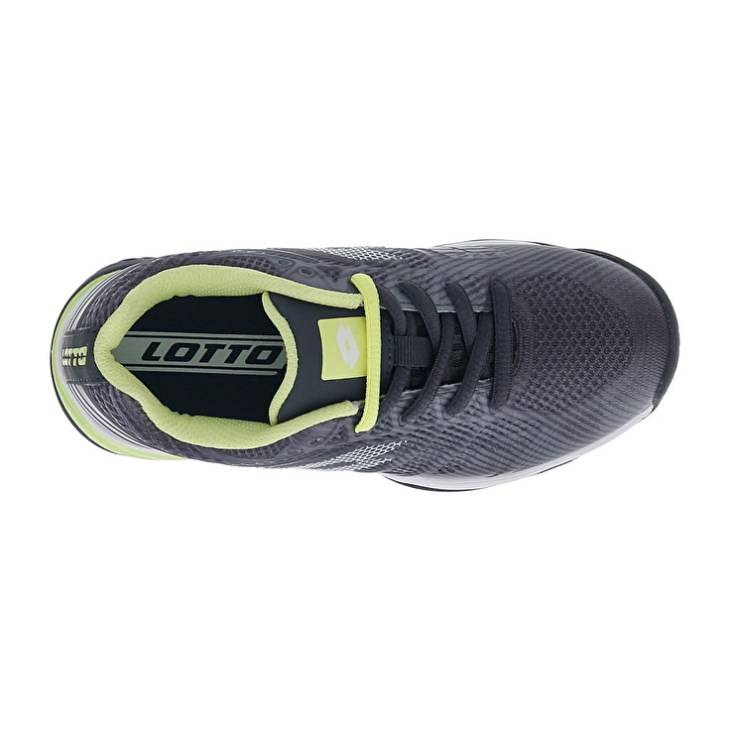 Zapatillas Tenis Lotto Mirage 300 III ALR JR Niños Gris Oscuro Blancas Verde | YI087298L6