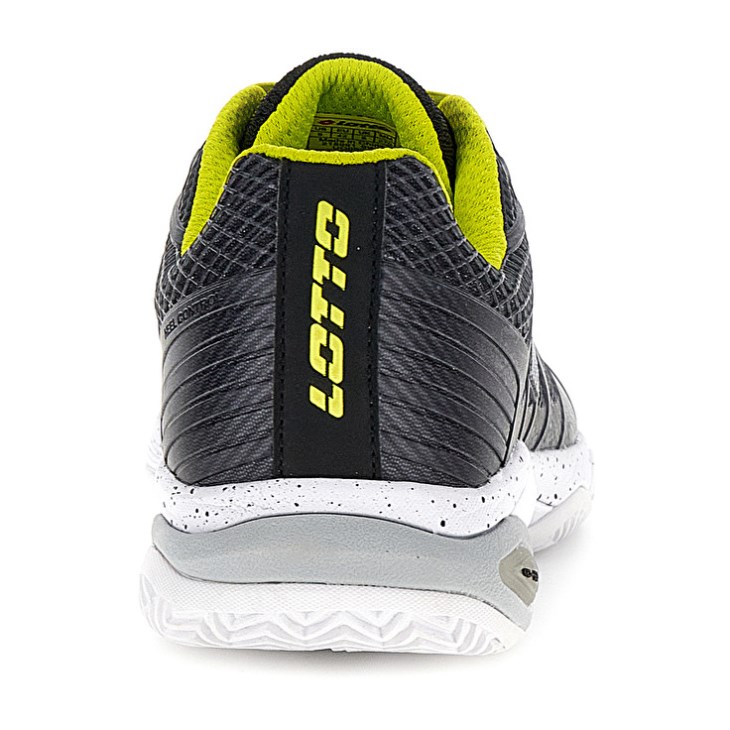 Zapatillas Tenis Lotto Mirage 300 III CLY Hombre Negras Blancas Verde | JH196609A9